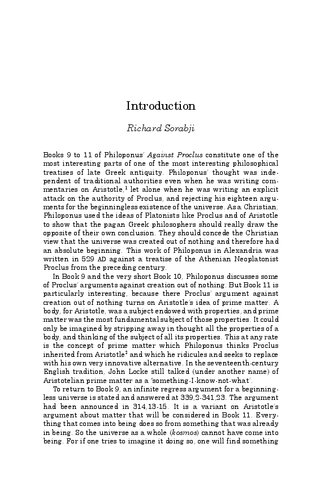 Philoponus Against Proclus On The Eternity Of The World 911 Michael Share