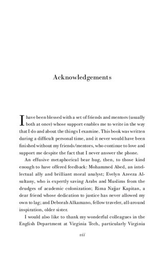 The Uncultured Wars Arabs Muslims And The Poverty Of Liberal Thought New Essays Steven Salaita