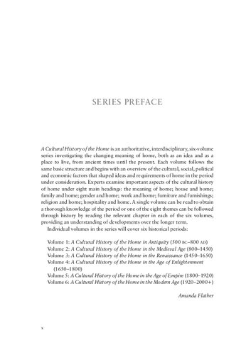 A Cultural History Of The Home In The Modern Age Volume 6 Despina Stratigakos Editor