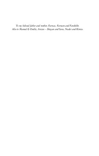 Arabiranian Rivalry In The Persian Gulf Territorial Disputes And The Balance Of Power In The Middle East Farzad Cyrus Sharifiyazdi
