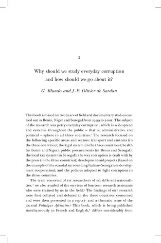 Everyday Corruption And The State Citizens And Public Officials In Africa Giorgio Blundo Jeanpierre Olivier De Sardan N Bako Arifari M Tidjani Alou Susan Cox