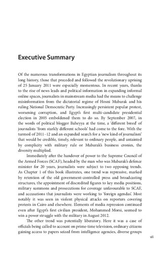 Transformations In Egyptian Journalism Naomi Sakr