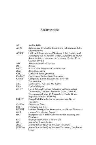 The Heavenlies In Ephesians A Lexical Exegetical And Conceptual Analysis M Jeff Brannon