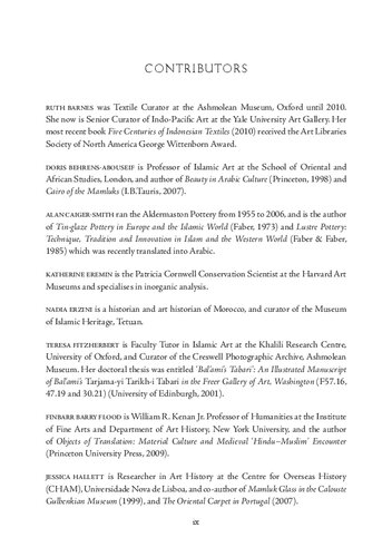 Metalwork And Material Culture In The Islamic World Art Craft And Text Venetia Porter Mariam Rosserowen Editors
