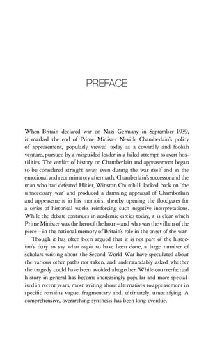 Alternatives To Appeasement Neville Chamberlain And Hitlers Germany Andrew David Stedman