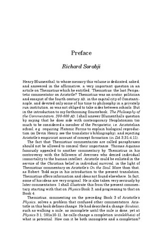 Themistius On Aristotle Physics 4 Robert B Todd