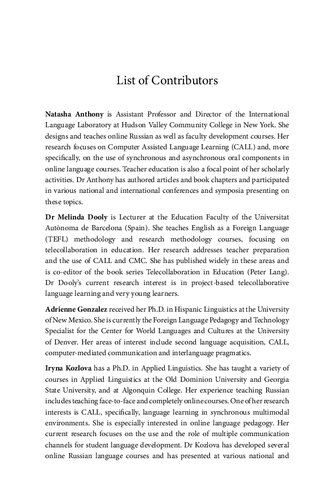 Online Teaching And Learning Sociocultural Perspectives Carla Meskill Editor