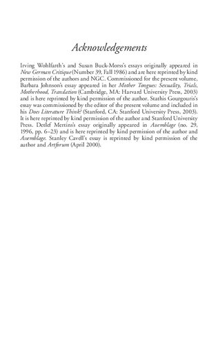 Walter Benjamin And The Arcades Project Beatrice Hanssen Editor