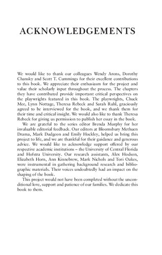 Modern American Drama Playwriting 20002009 Voices Documents New Interpretations Julia Listengarten Cindy Rosenthal Brenda Murphy Julia Listengarten