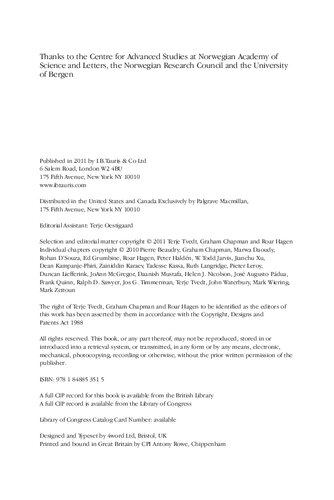A History Of Water Volume 3 Water Geopolitics And The New World Order Terje Tvedt Graham Chapman Roar Hagen Editors