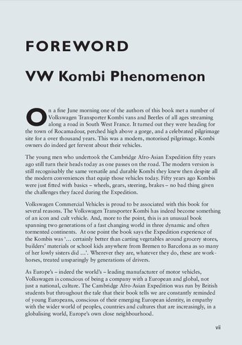 The Kombi Trail Across Three Continents In A Vw Van Robert Cox Roger Sherwin Tony Thompson Editors
