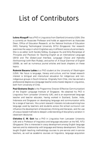 Language In Education Social Implications Rita Elaine Silver Soe Marlar Lwin