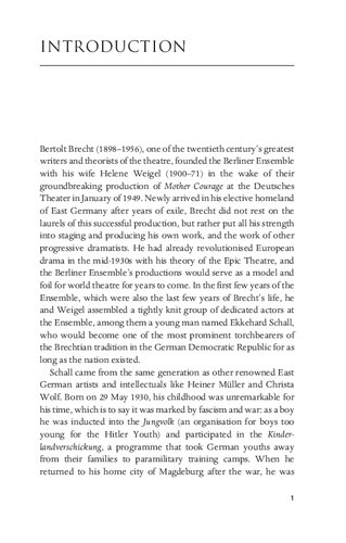 The Craft Of Theatre Seminars And Discussions In Brechtian Theatre Ekkehard Schall Jack Davis
