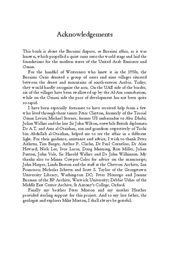 Buraimi The Struggle For Power Influence And Oil In Arabia Michael Quentin