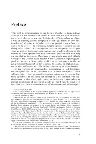 Observing Law Through Systems Theory Richard Nobles David Schiff