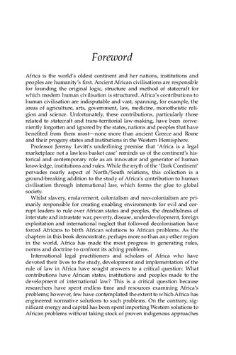 Africa Mapping New Boundaries In International Law Jeremy I Levitt Editor
