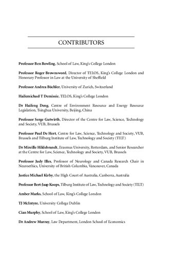 Regulating Technologies Legal Futures Regulatory Frames And Technological Fixes Roger Brownsword Karen Yeung Editors