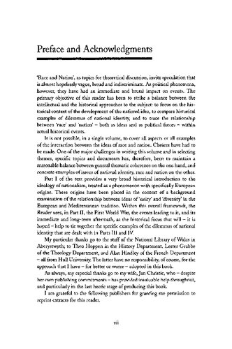 Race And Nation A Reader Clive Christie