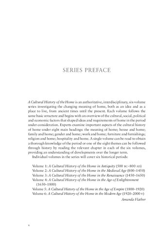 A Cultural History Of The Home In The Age Of Enlightenment Volume 4 Clive Edwards Editor