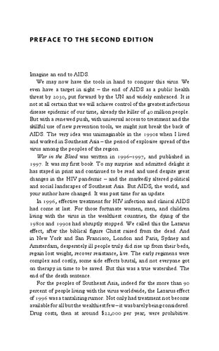 War In The Blood Sex Politics And Aids In Southeast Asia Chris Beyrer
