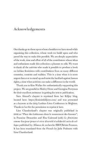 Lesbian Feminism Essays Opposing Global Heteropatriarchies Niharika Banerjea Kath Browne Eduarda Ferreira Marta Olasik Julie Podmore Editors