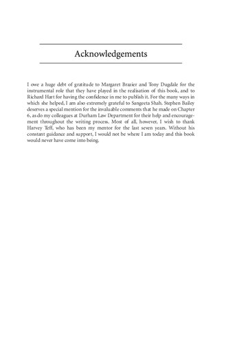 Third Party Liability In Tort Claire Mcivor