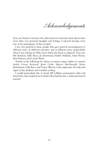 Alternative Femininities Body Age And Identity Samantha Holland