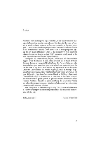 Crimes Of Business In International Law Concepts Of Individual And Corporate Responsibility For The Rome Statute Of The International Criminal Court Thomas M Schmidt