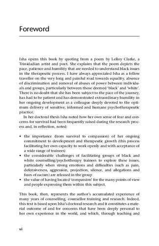 Black Issues In The Therapeutic Process Isha Mckenziemavinga