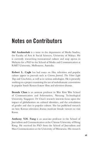 Reading Asian Television Drama Crossing Borders And Breaking Boundaries Jeongmee Kim Editor