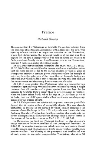 Philoponus On Aristotle On The Soul 112 Philip J Van Der Eijk