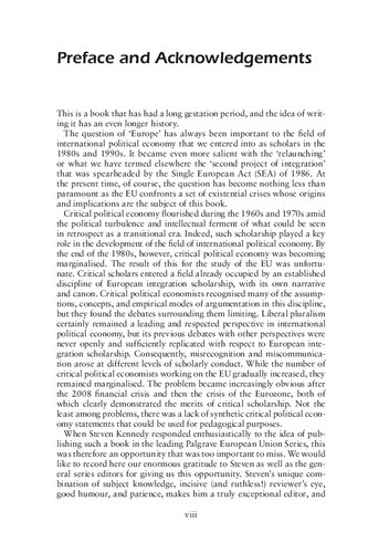 The European Union And Global Capitalism Origins Development Crisis J Magnus Ryner