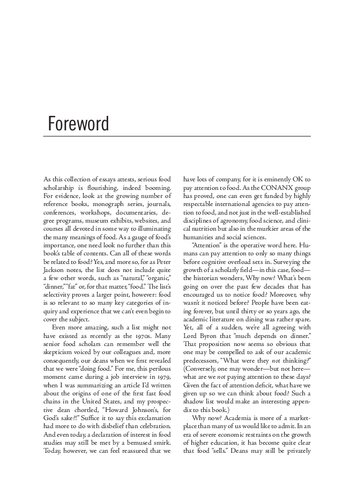 Food Words Essays In Culinary Culture Peter Jackson Conanx Group Warren J Belasco