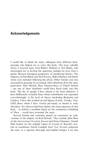 Dissident Marxism Past Voices For Present Times David Renton