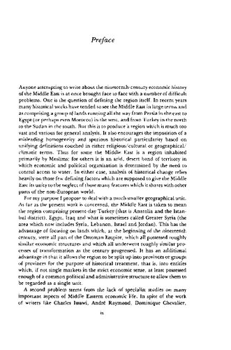 The Middle East In The World Economy 18001914 Roger Owen