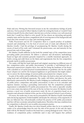Public Procurement And The Eu Competition Rules Albert Snchez Graells