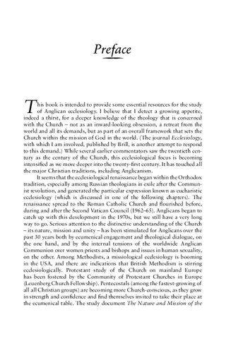 The Identity Of Anglicanism Essentials Of Anglican Ecclesiology Paul Avis