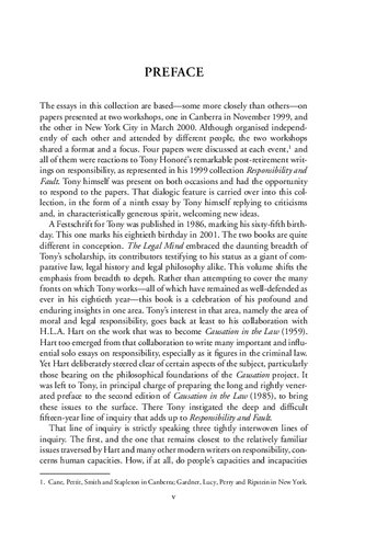 Relating To Responsibility Essays In Honour Of Tony Honor On His 80th Birthday Peter Cane John Gardner Editors
