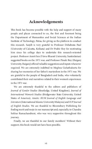 The Gendered War Evaluating Feminist Ethnographic Narratives Of The 1971 War Of Bangladesh Sanjib Kr Biswas