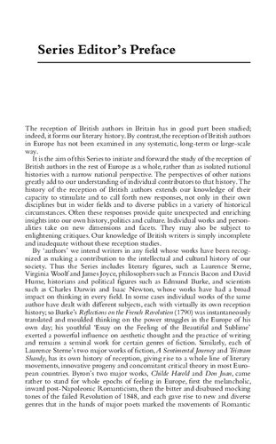 The Reception Of H G Wells In Europe Patrick Parrinder John S Partington Editors