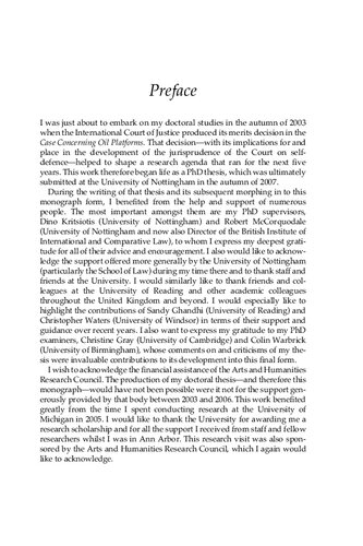 The International Court Of Justice And Selfdefence In International Law James A Green