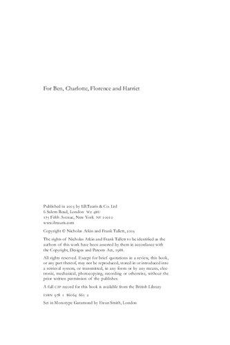 Priests Prelates And People A History Of European Catholicism Since 1750 Nicholas Atkin Frank Tallett