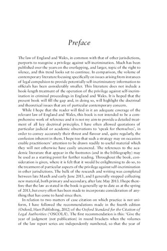 The Privilege Against Selfincrimination And Criminal Justice Andrew Lt Choo