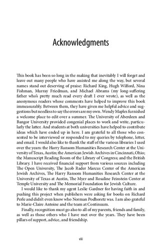 Norman Podhoretz And Commentary Magazine The Rise And Fall Of The Neocons Nathan Abrams