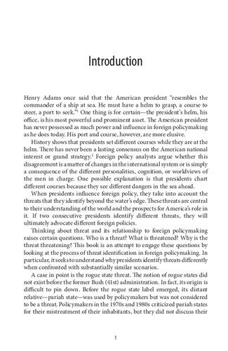 Enemies Of The American Way Identity And Presidential Foreign Policymaking David Bell Mislan