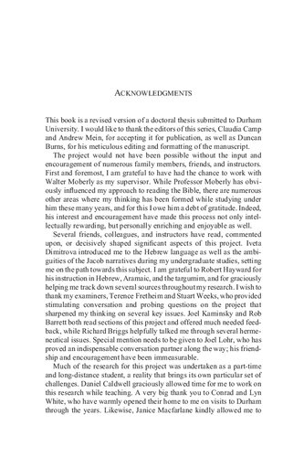 Brotherhood And Inheritance A Canonical Reading Of The Esau And Edom Traditions Bradford A Anderson