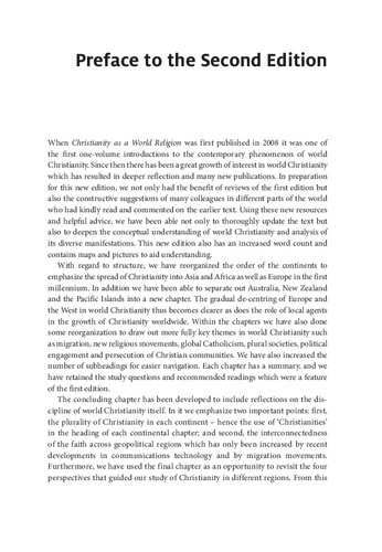 Christianity As A World Religion An Introduction Sebastian Kim