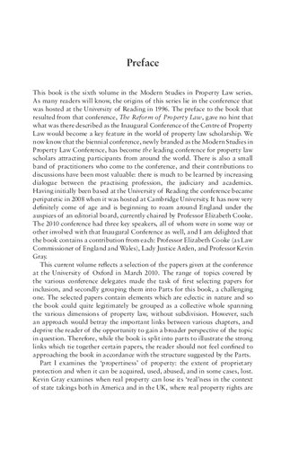 Modern Studies In Property Law Volume 6 Susan Bright Editor