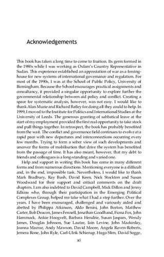 Global Governance And The New Wars The Merging Of Development And Security Mark Duffield