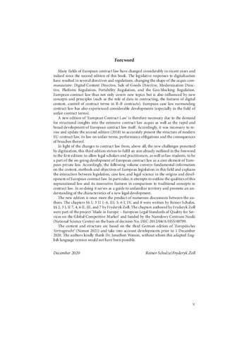 European Contract Law Reiner Schulze Fryderyk Zoll